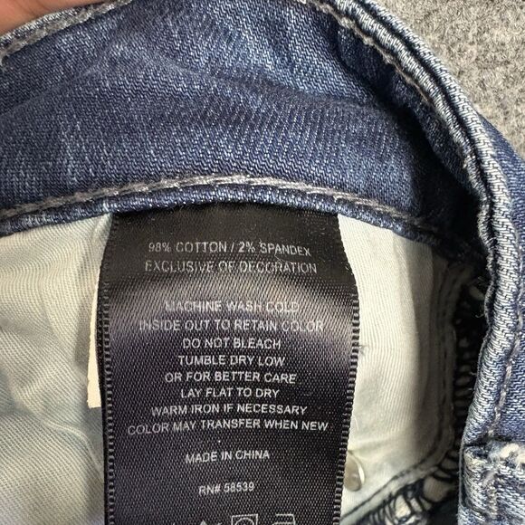 Kut From The Kloth Jeans Womens Size 8 Blue Farrah Baby Bootcut - Picture 9 of 10